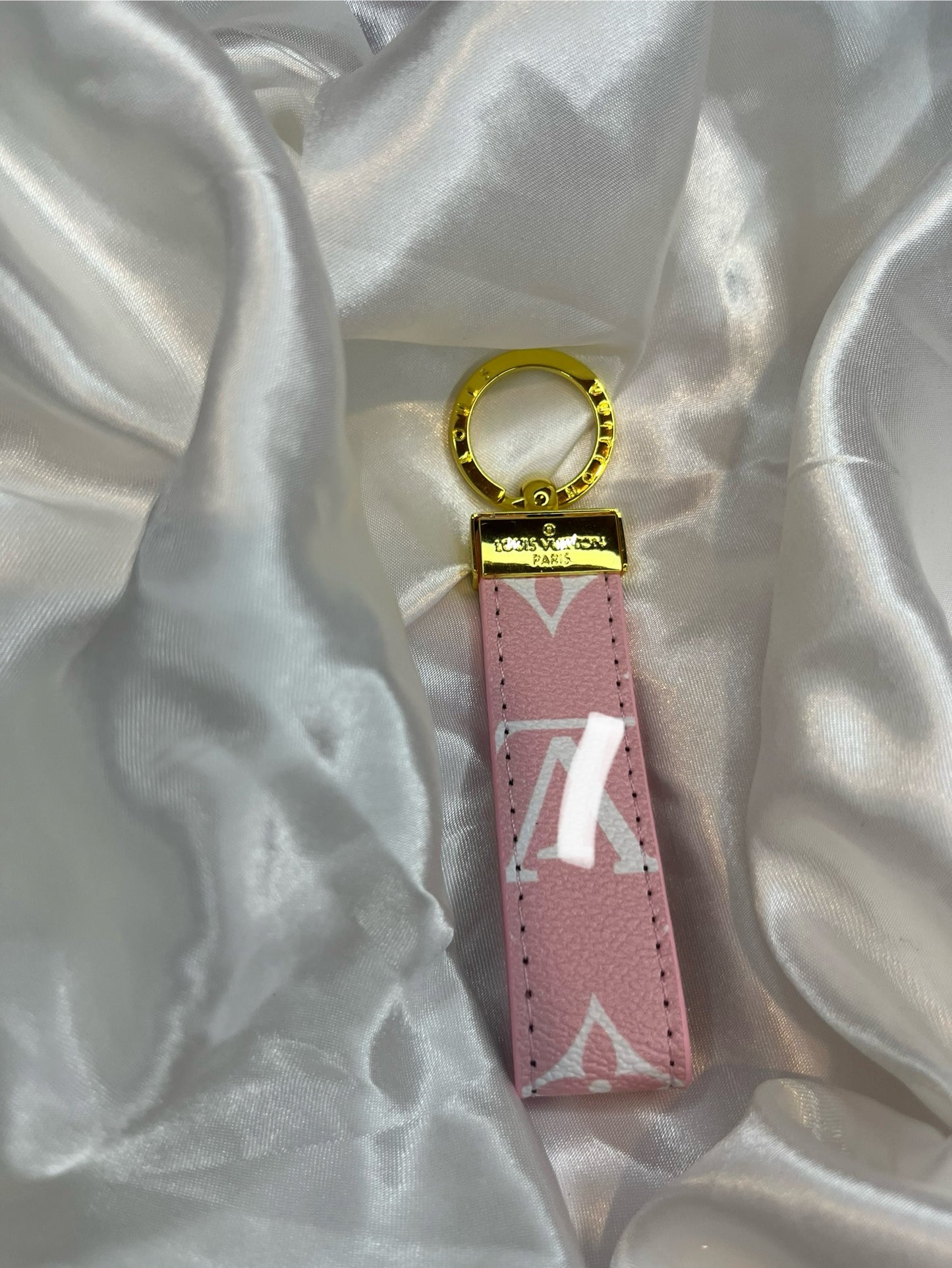 Pink or Brown Luvu Keychain