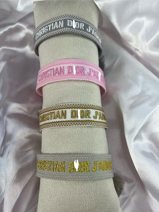 Holiday tassle coloured bracelet