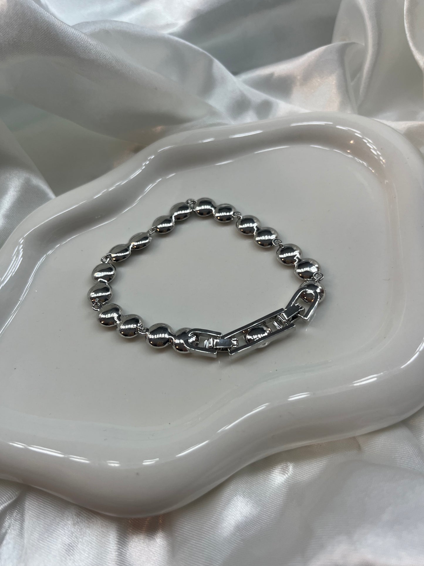 Angel Silver Diamanté bracelet