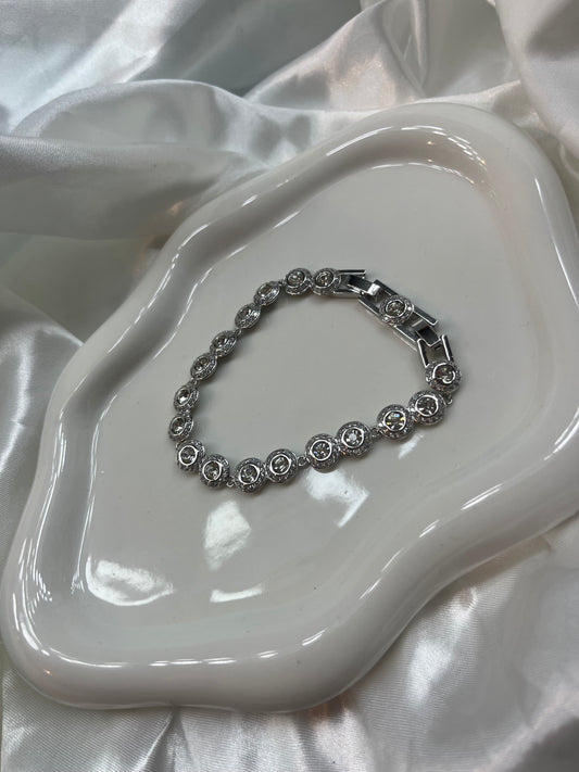 Angel Silver Diamanté bracelet