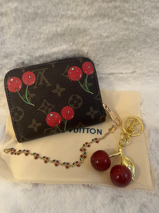 Cherry bundle luvu purse bundle set