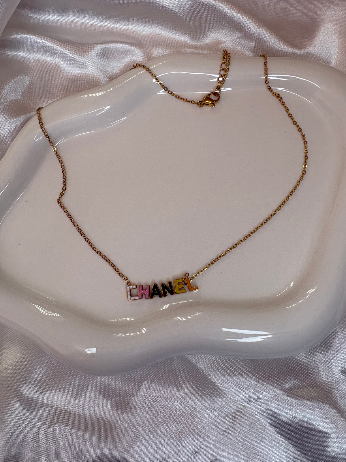Gold Cece Colour Necklace