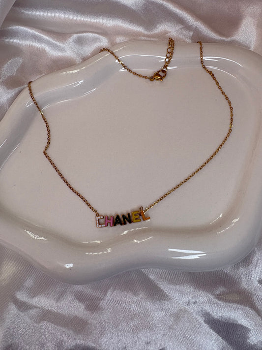 Gold Cece Colour Necklace